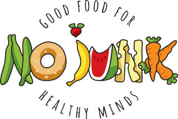 No junk good food for healthy minds